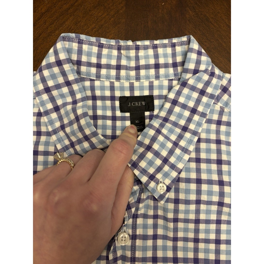 J Crew  Dress Shirt Classic Button Up Long Sleeve Mens Sz XL - Picture 3 of 5